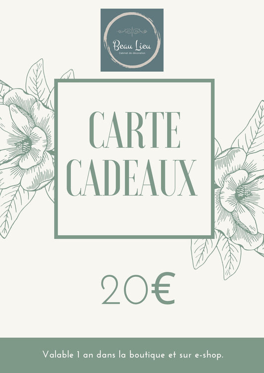 Carte cadeaux