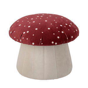 Pouf, Red, Polyester